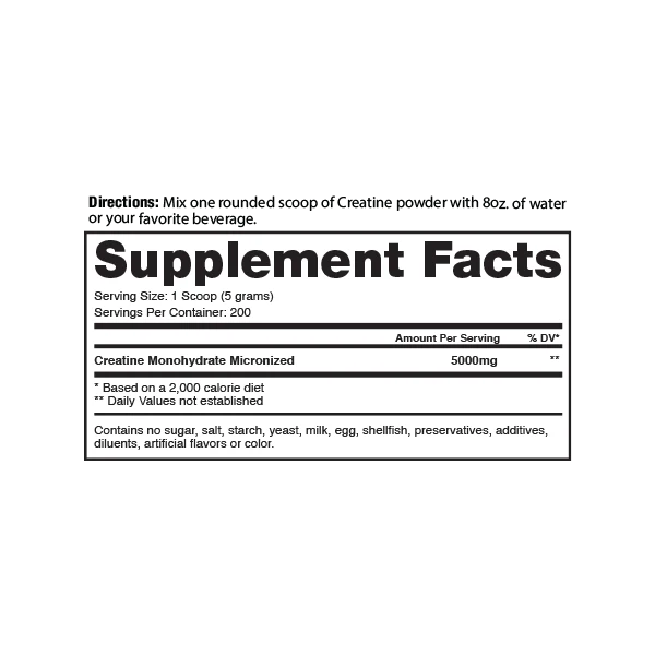 Creatina Monohidrato Dragon Pharma