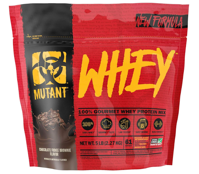 Whey Protein Mutant 5 Lb (2.27kg) 60 Servs