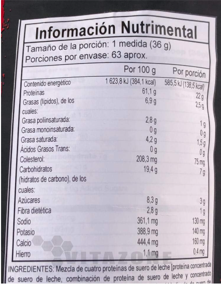Whey Protein Mutant 5 Lb (2.27kg) 60 Servs